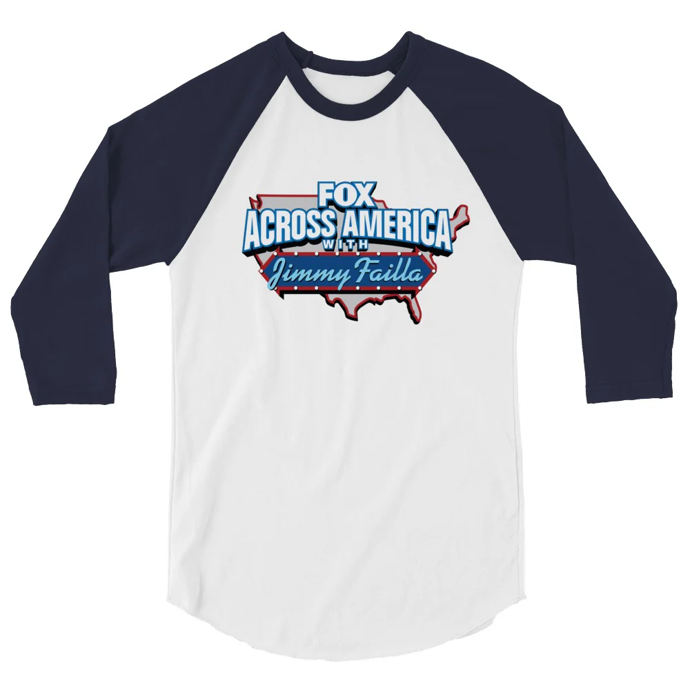 FOX Across America with Jimmy Failla Raglan T-Shirt - Image 4