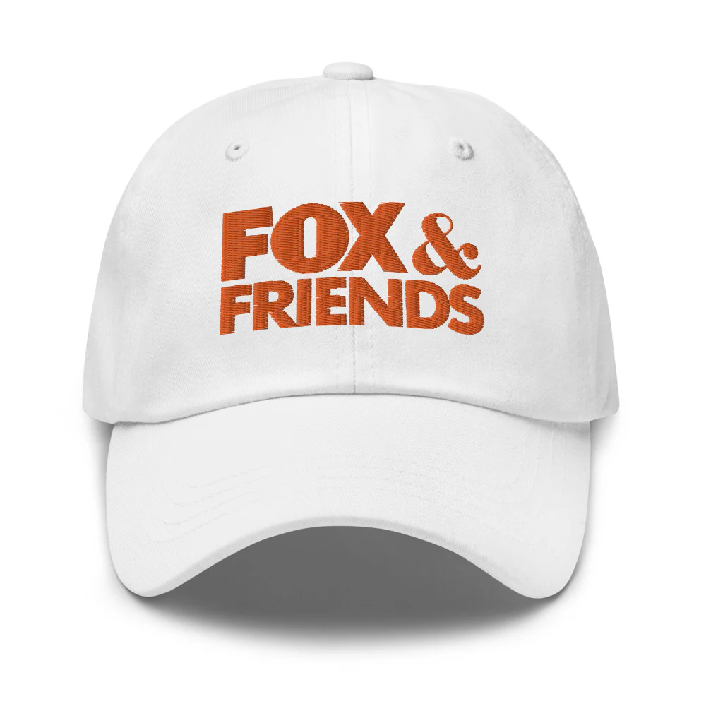 FOX & Friends Logo Embroidered Dad Hat - Image 6