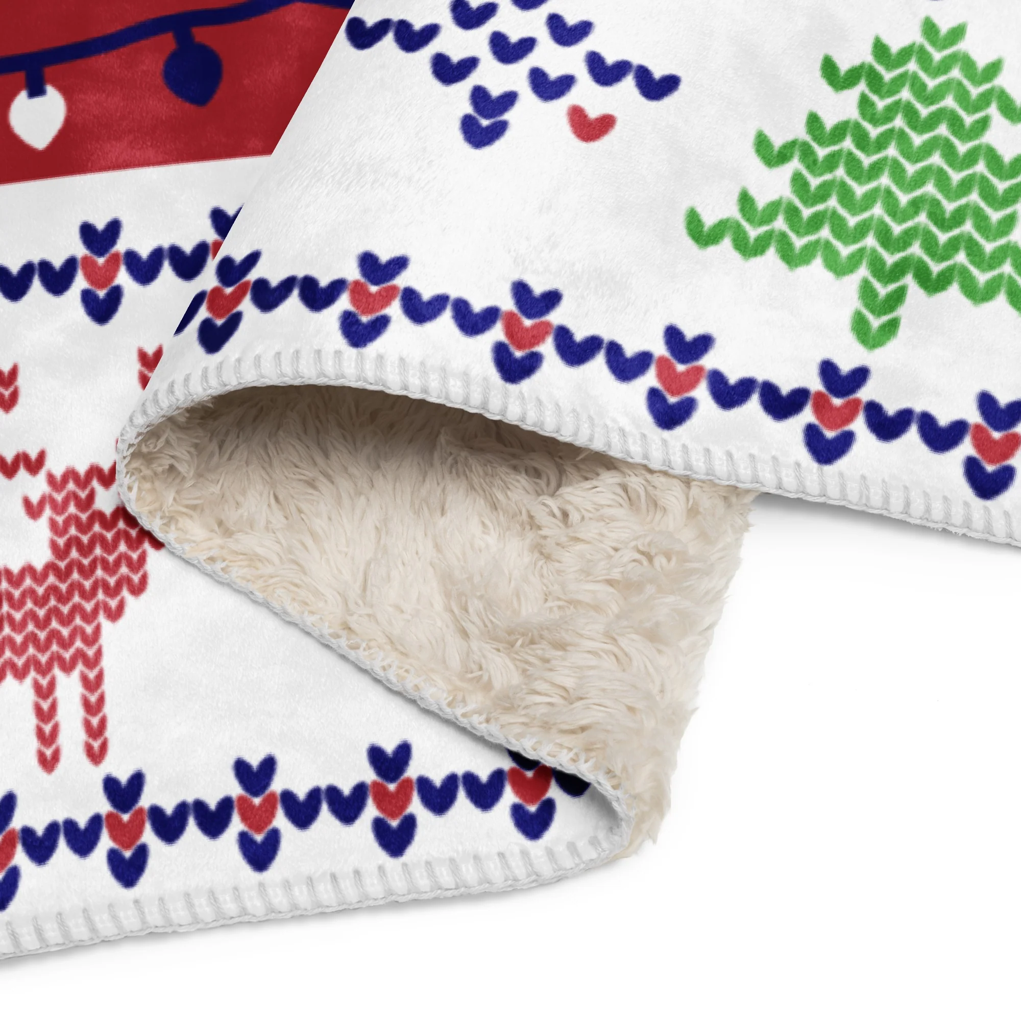 FOX News Holiday Sherpa Blanket - Image 4