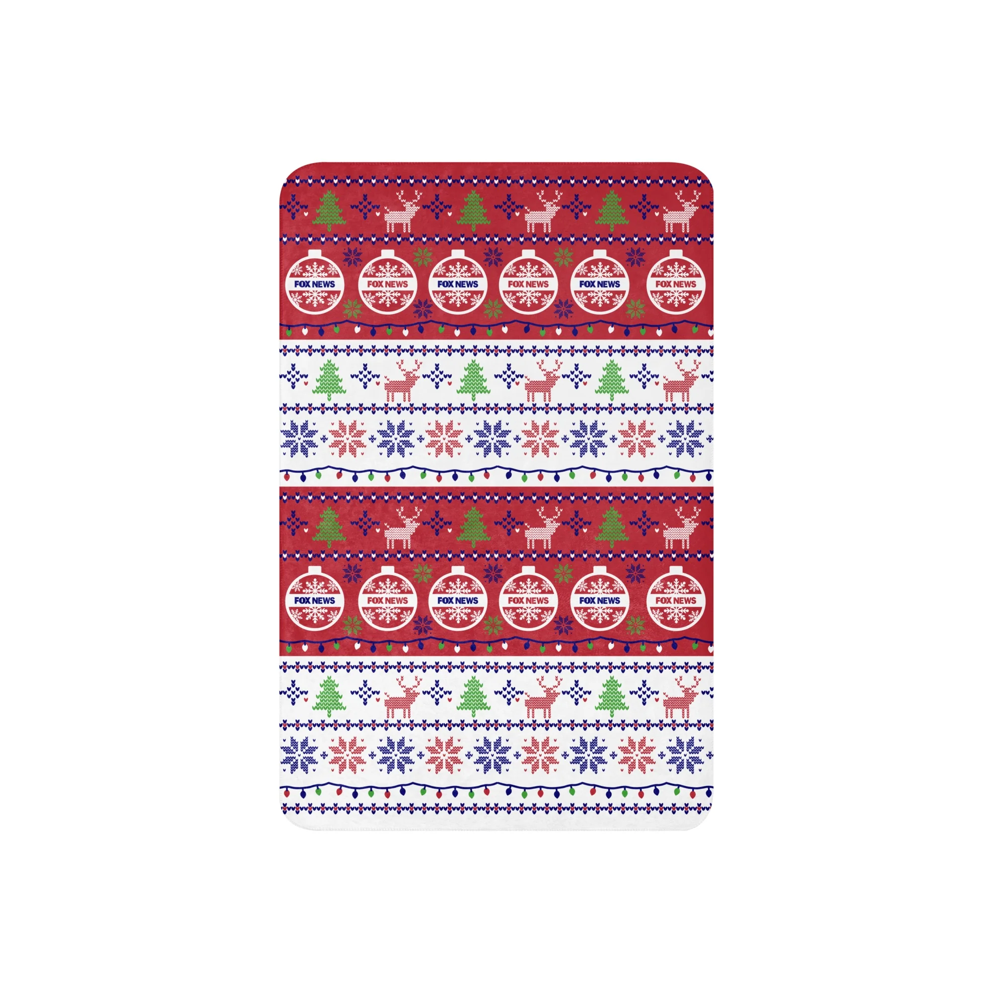 FOX News Holiday Sherpa Blanket - Image 8
