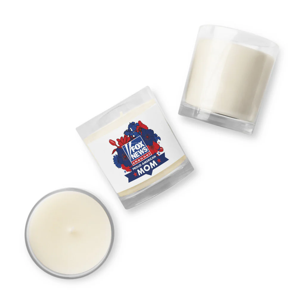 FOX News 2025 Proud American Mom Glass Soy Wax Candle - Image 4