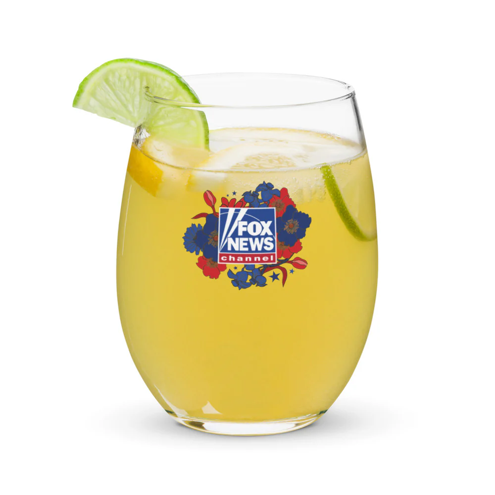 FOX News Proud American Mom Stemless Wine Glass - Image 5