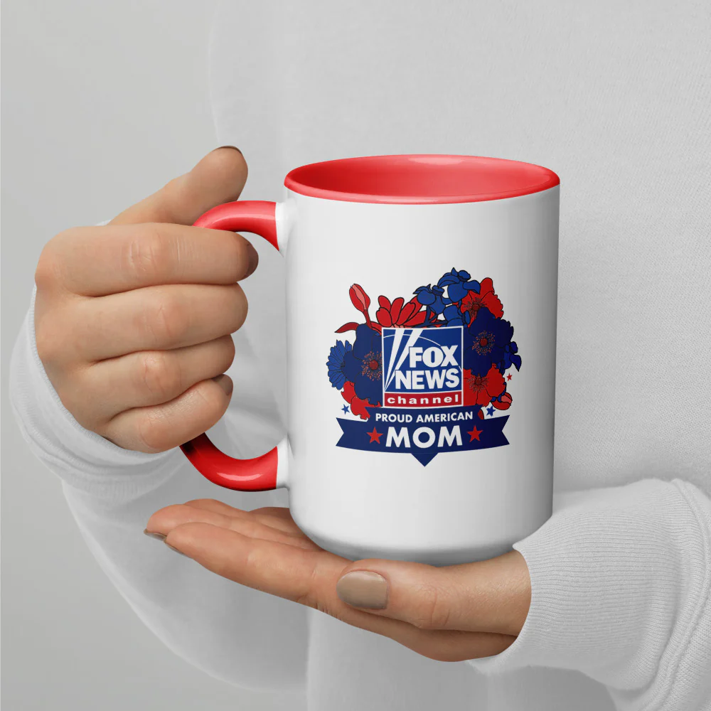 FOX News Proud American Mom Two-Tone Mug - Image 10