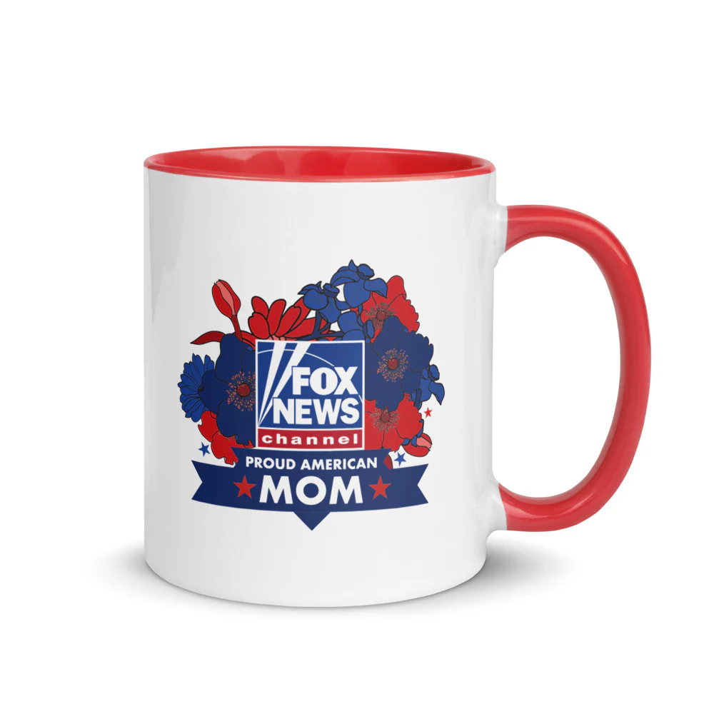 FOX News Proud American Mom Two-Tone Mug - Image 3