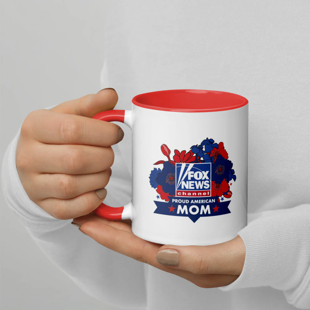 FOX News Proud American Mom Two-Tone Mug - Image 5