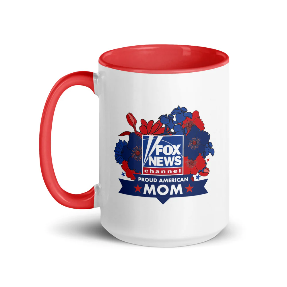 FOX News Proud American Mom Two-Tone Mug - Image 6
