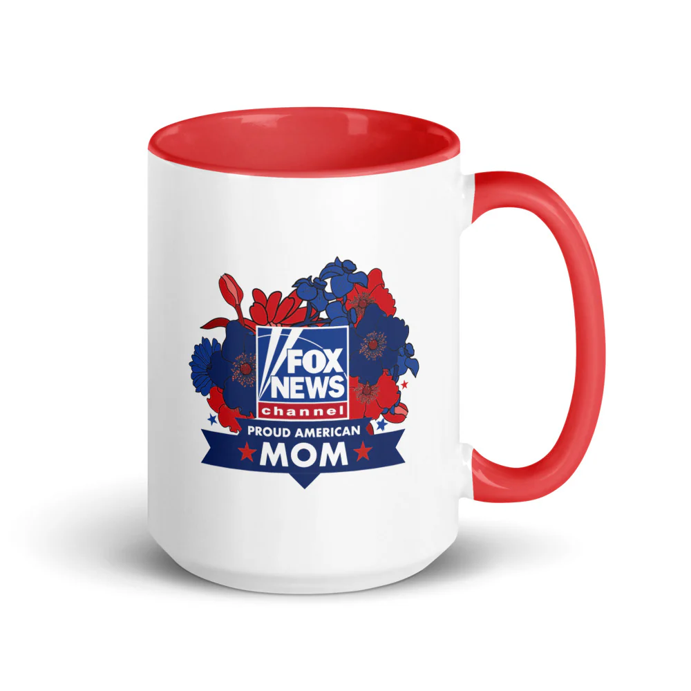 FOX News Proud American Mom Two-Tone Mug - Image 8