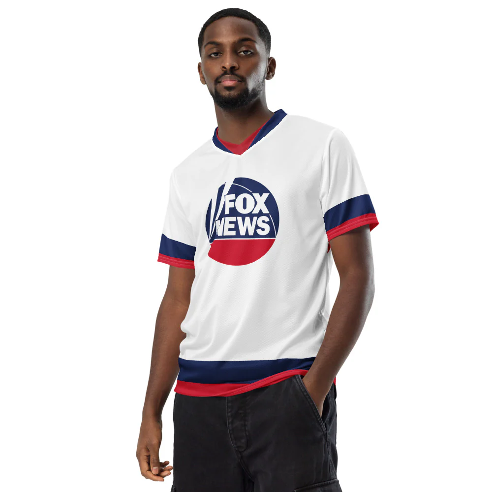 FOX News Logo Sports Jersey - Image 3