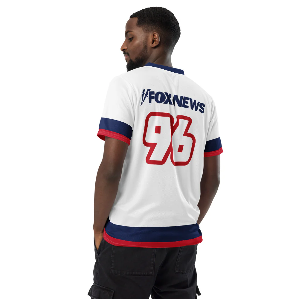 FOX News Logo Sports Jersey - Image 4