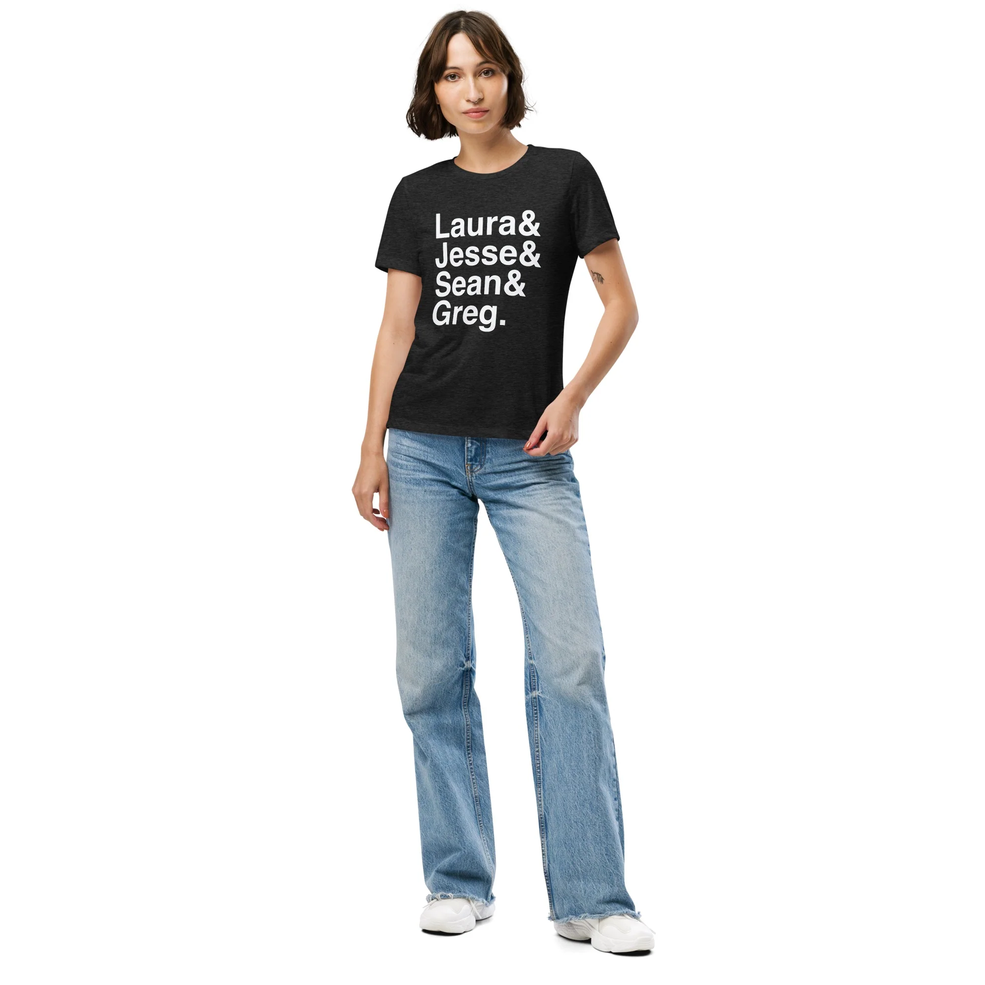 FOX News Ampersand Women's Tri-Blend T-Shirt - Image 4