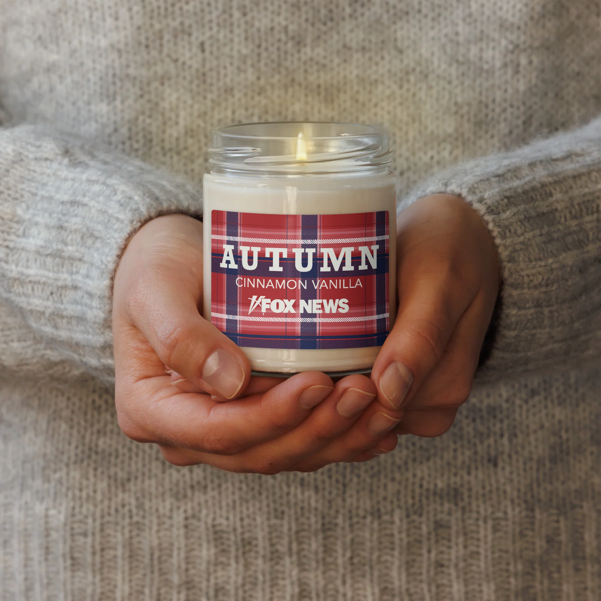FOX News Autumn Scented Candle, 9oz - Image 4