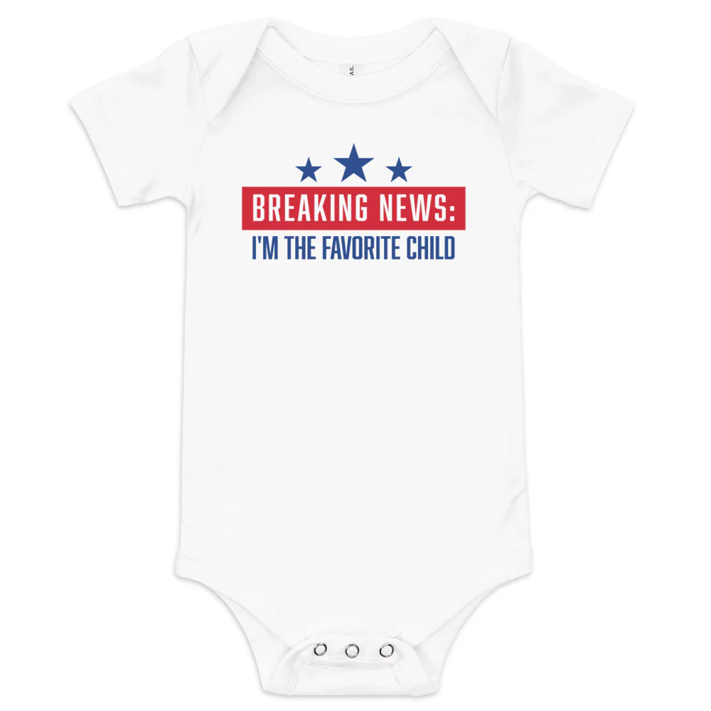 FOX News Breaking News Baby Bodysuit - Image 5