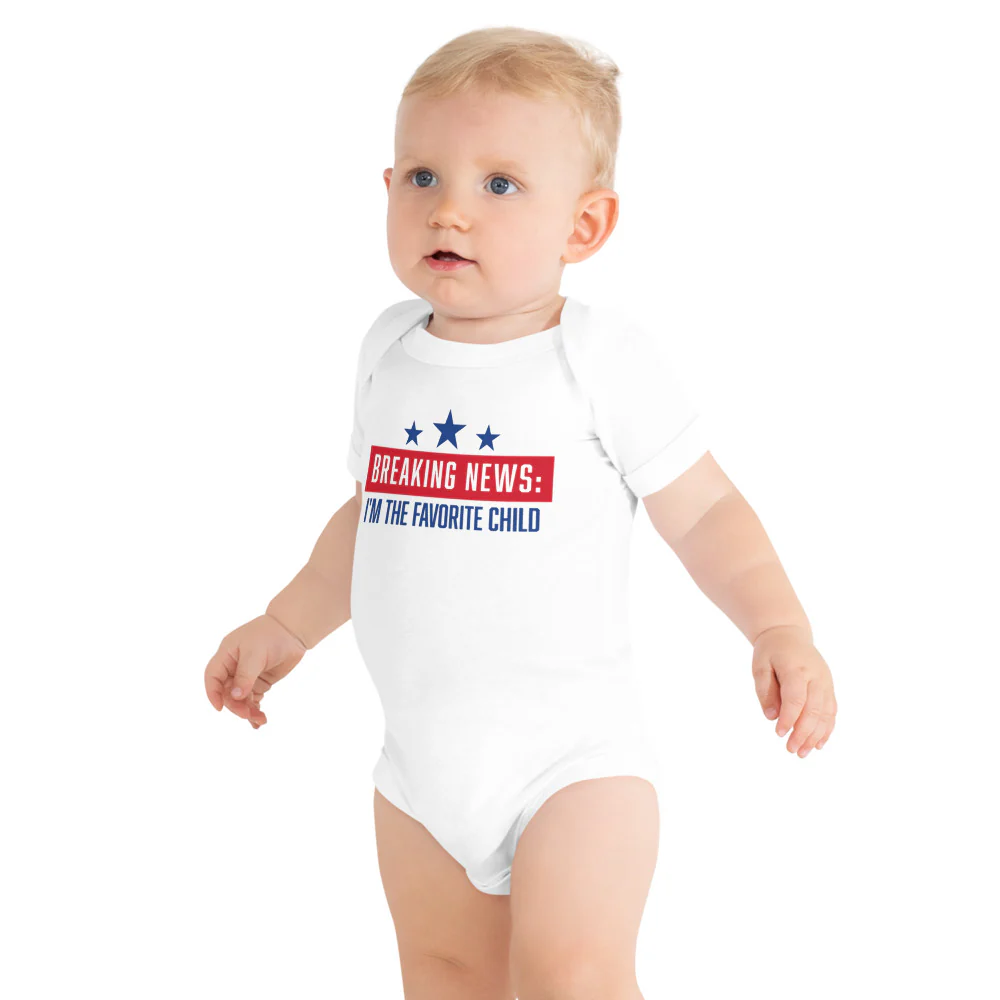 FOX News Breaking News Baby Bodysuit - Image 7