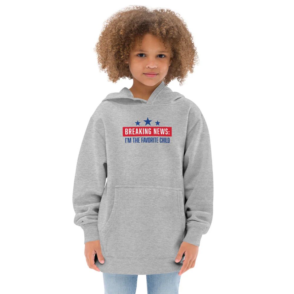 FOX News Breaking News Kids Hoodie - Image 5
