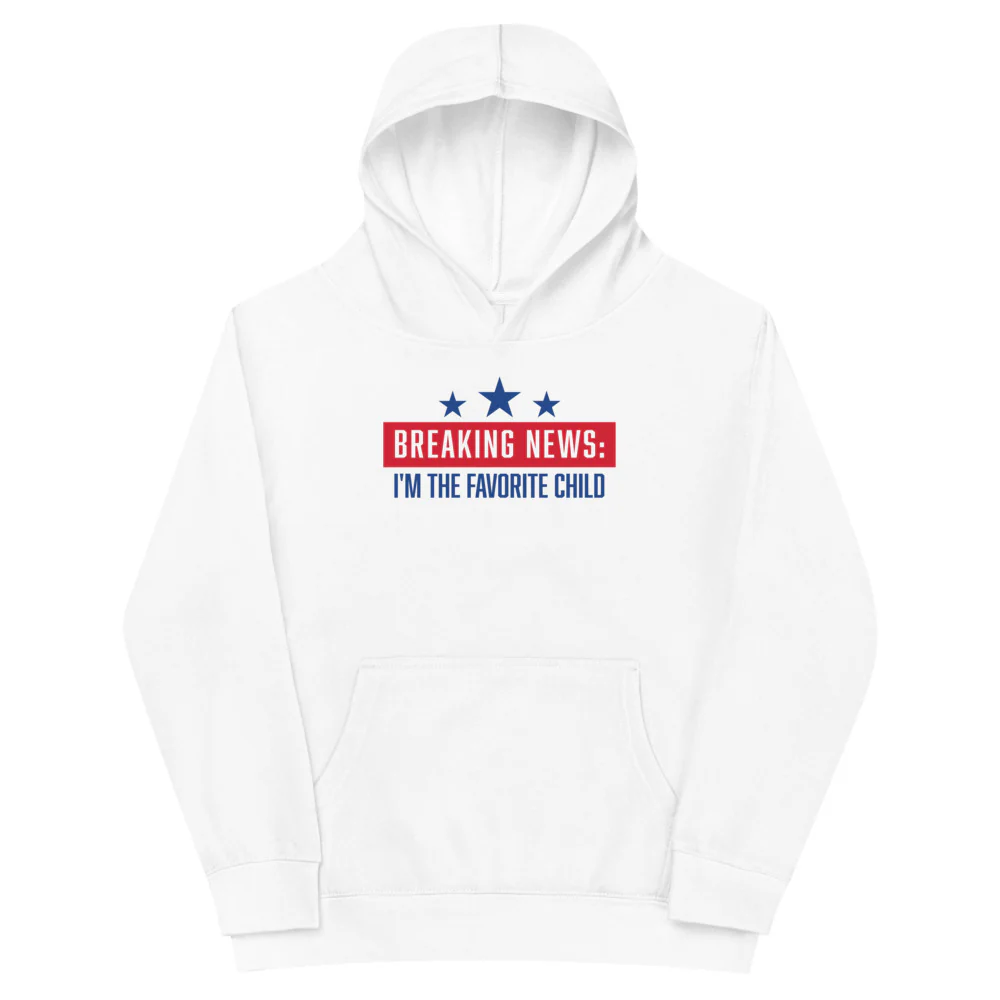 FOX News Breaking News Kids Hoodie - Image 7
