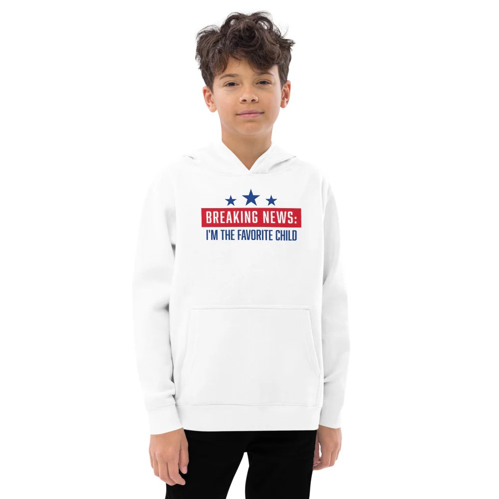 FOX News Breaking News Kids Hoodie - Image 9