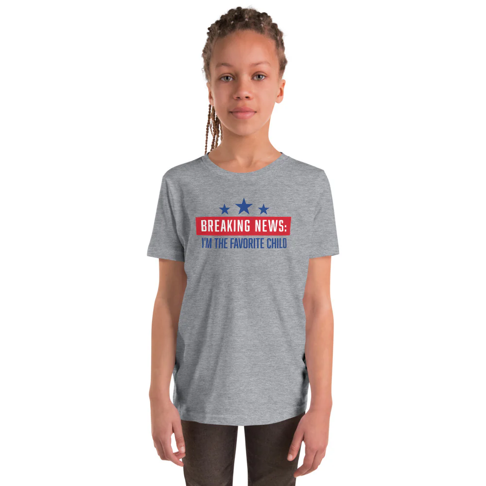 FOX News Breaking News Kids T-Shirt - Image 3