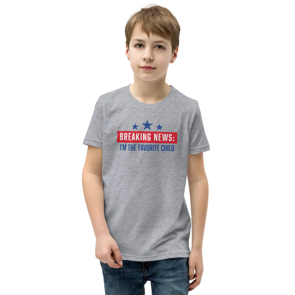 FOX News Breaking News Kids T-Shirt - Image 5