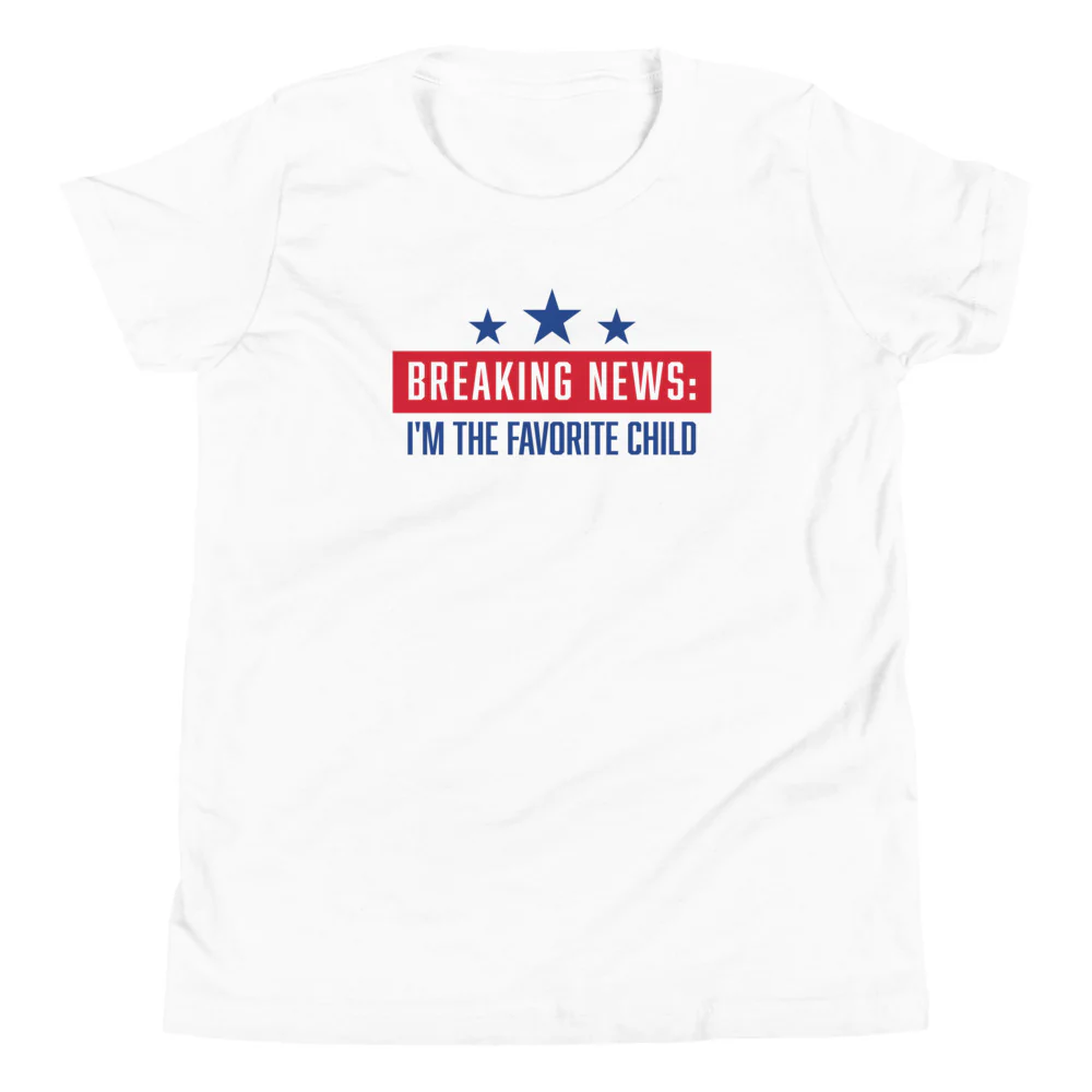 FOX News Breaking News Kids T-Shirt - Image 7