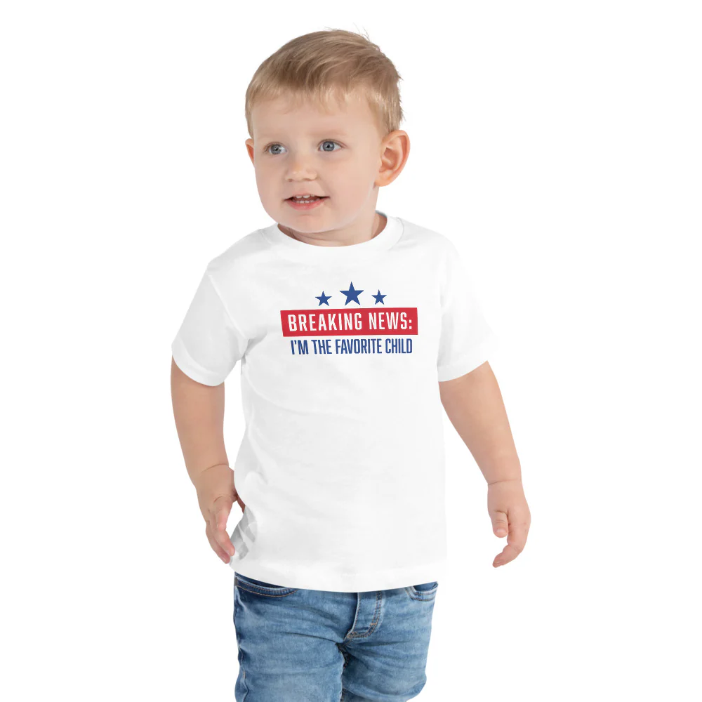 FOX News Breaking News Toddler T-Shirt - Image 3