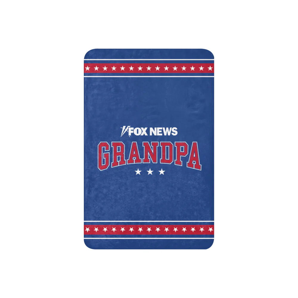 FOX News Grandpa Sherpa Blanket - Image 3