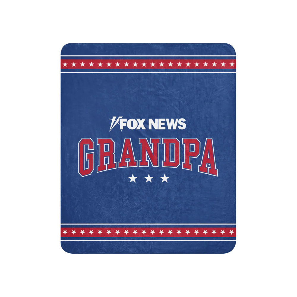 FOX News Grandpa Sherpa Blanket - Image 6