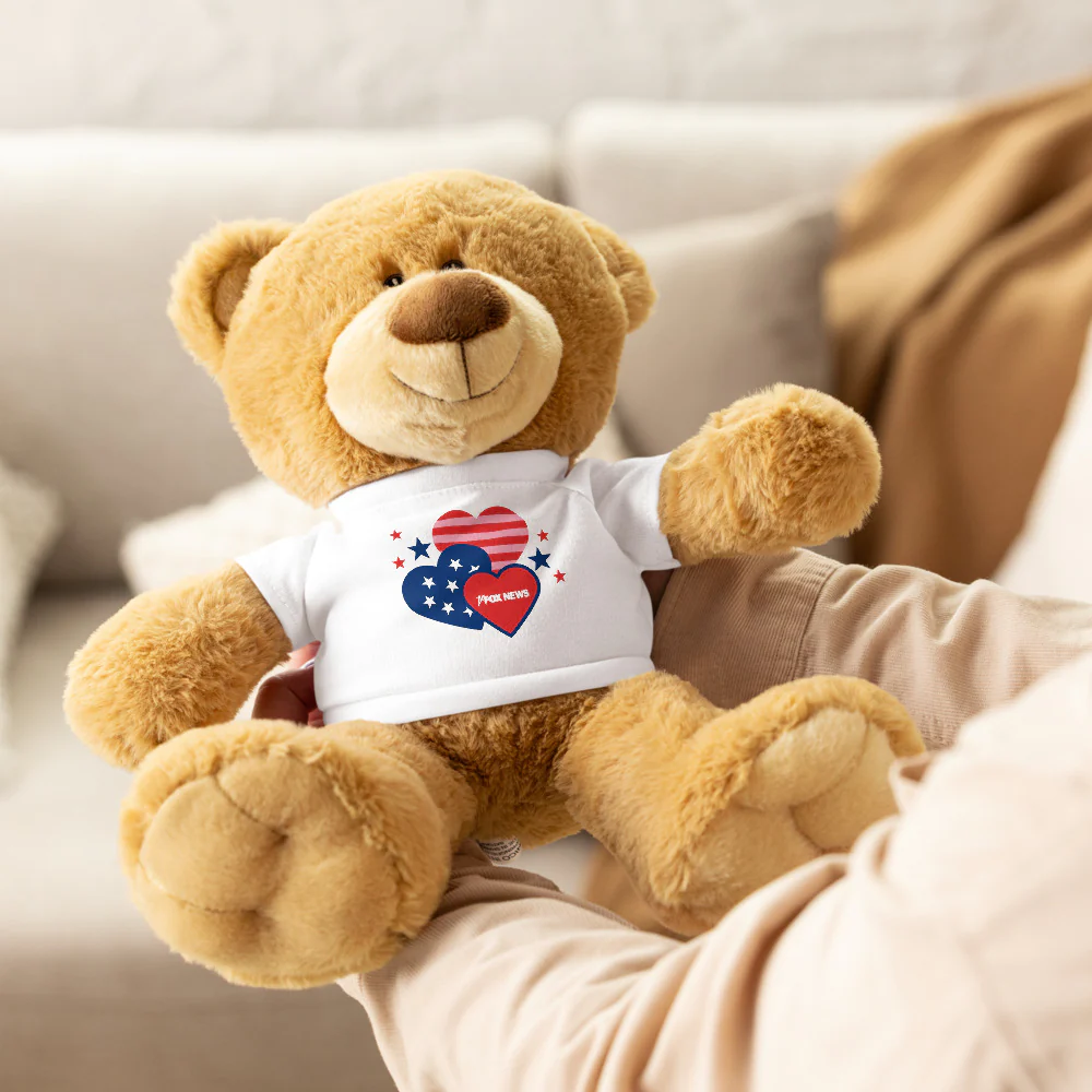 FOX News Hearts Teddy Bear - Image 3