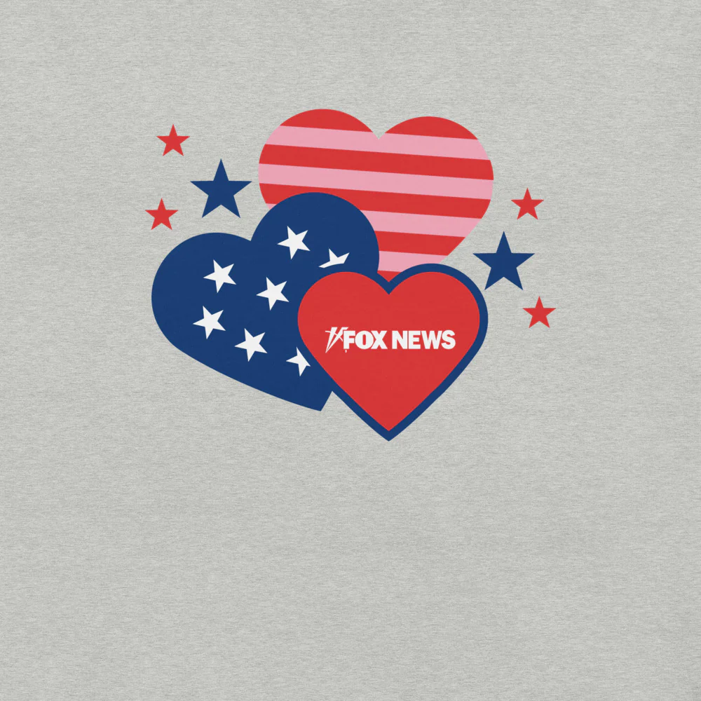 FOX News Hearts Unisex T-Shirt - Image 2