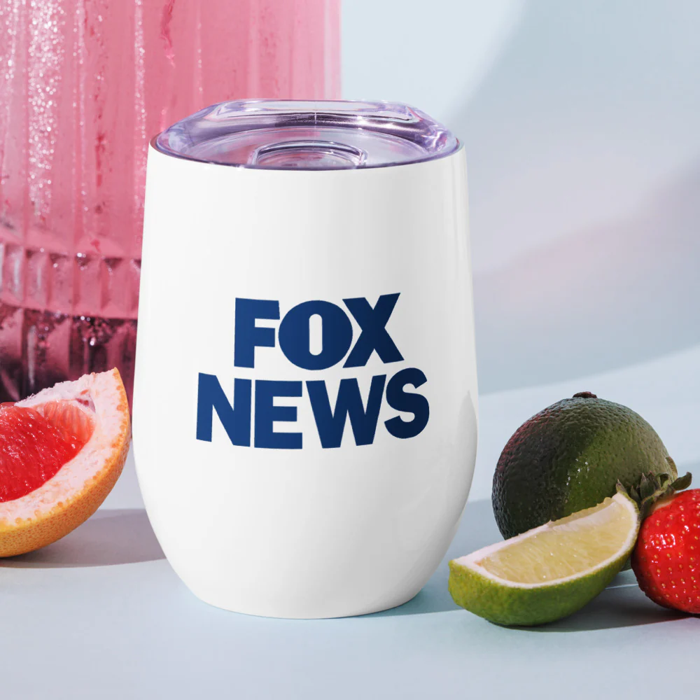 FOX News Hearts Wine Tumbler - Image 4