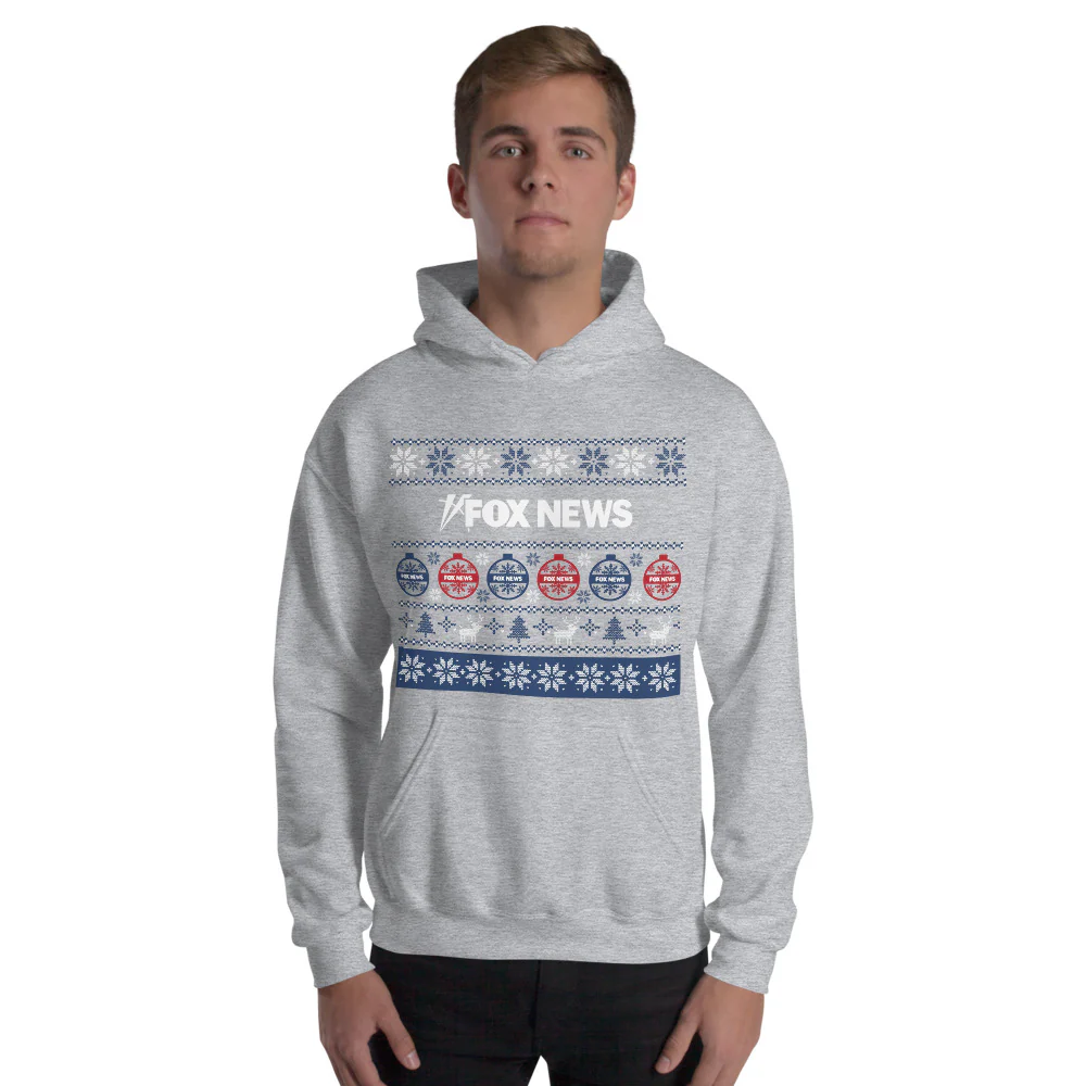 FOX News Holiday Unisex Hoodie - Image 2