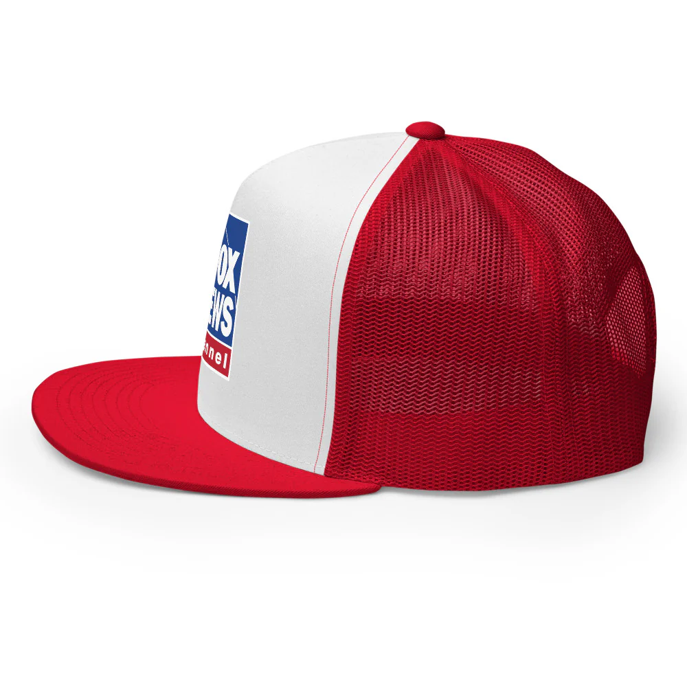 FOX News Logo Trucker Hat - Image 2