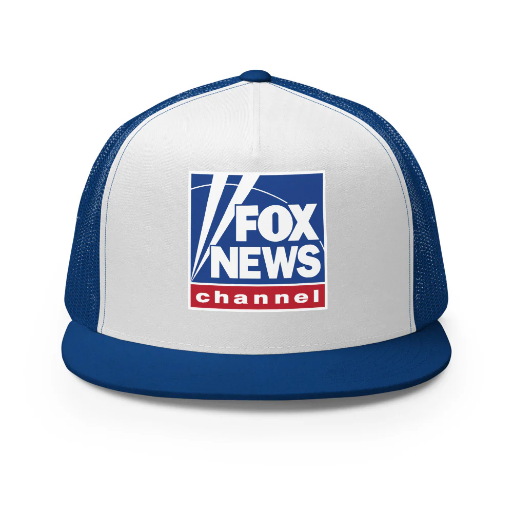 FOX News Logo Trucker Hat - Image 4