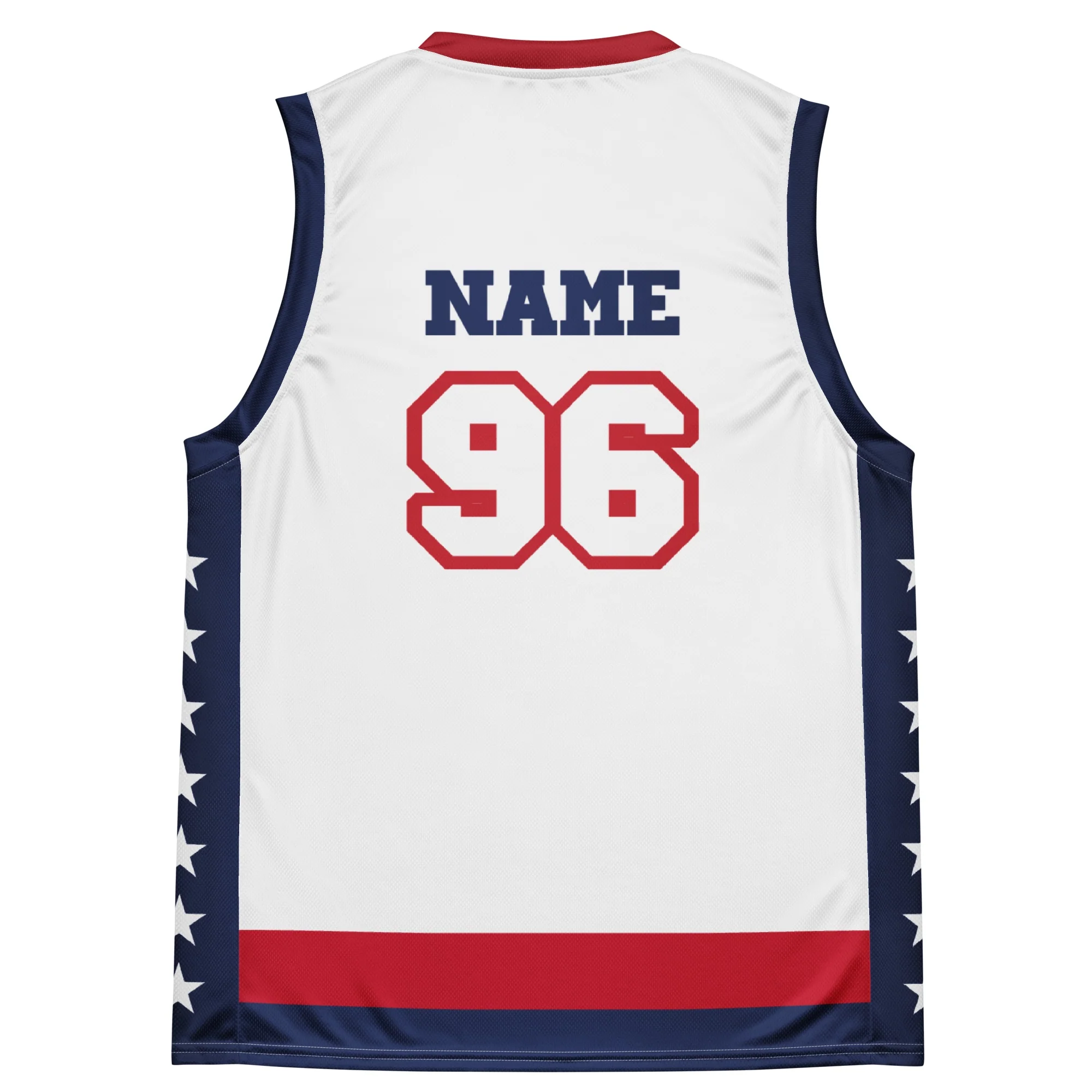 FOX News Logo Personalized Sports Basketball Jersey - Image 2