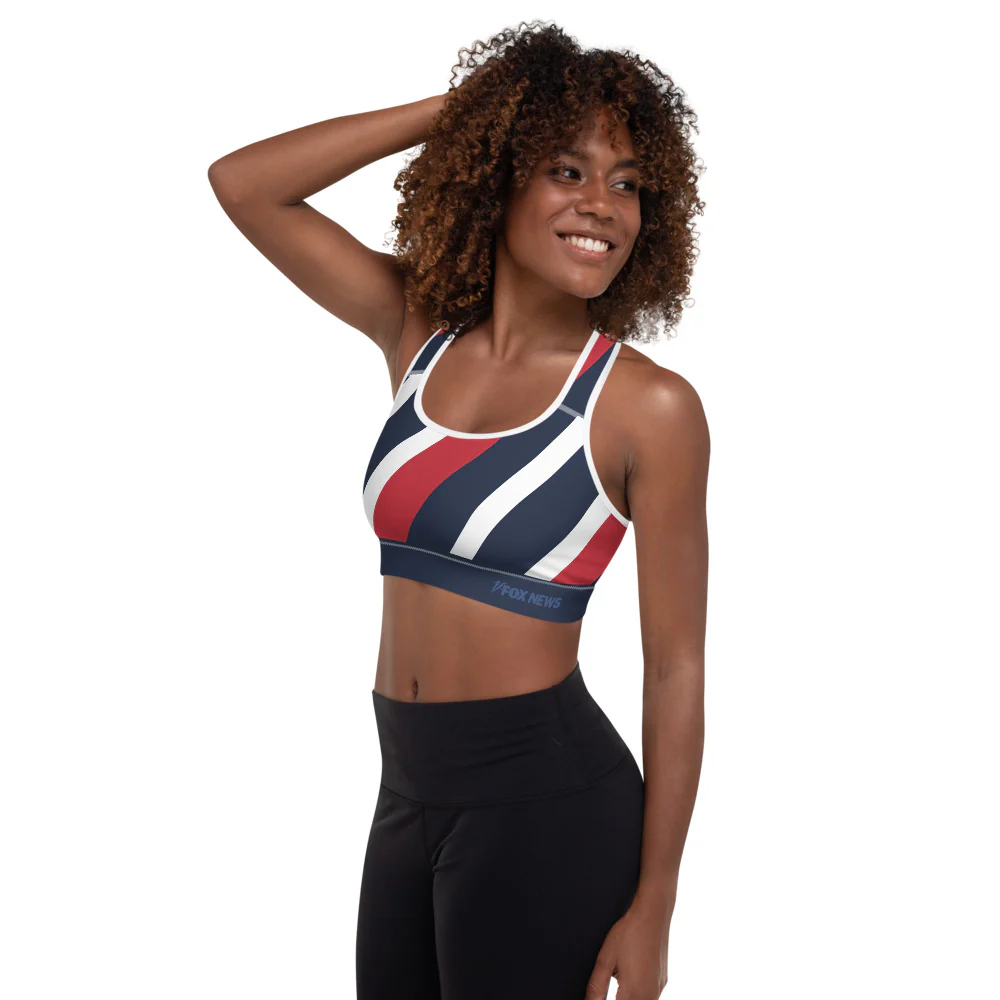 FOX News Logo Women's Sports Bra - Image 4