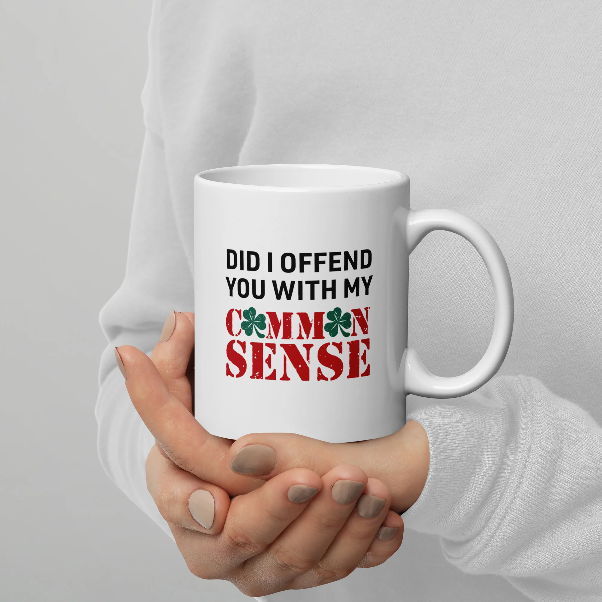 FOX News @ Night Common Sense Lucky Mug - Image 4