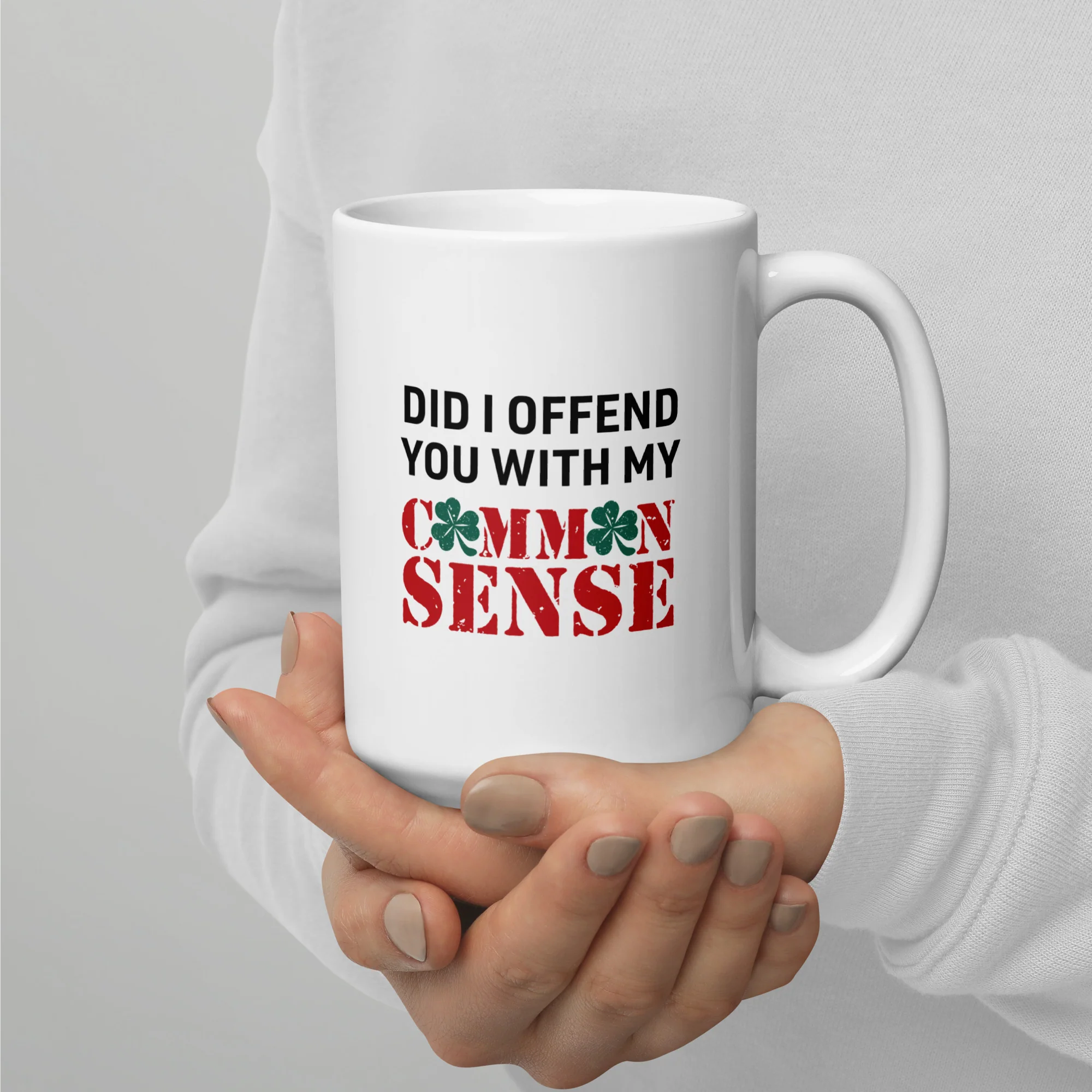 FOX News @ Night Common Sense Lucky Mug - Image 8