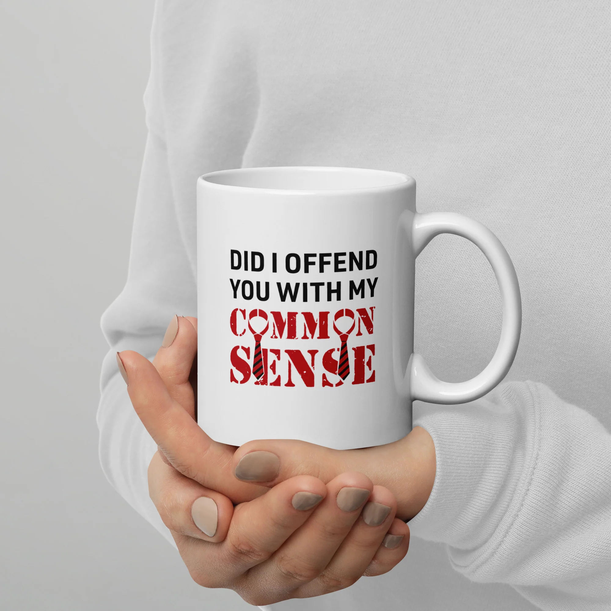 FOX News @ Night Common Sense Necktie Mug - Image 4