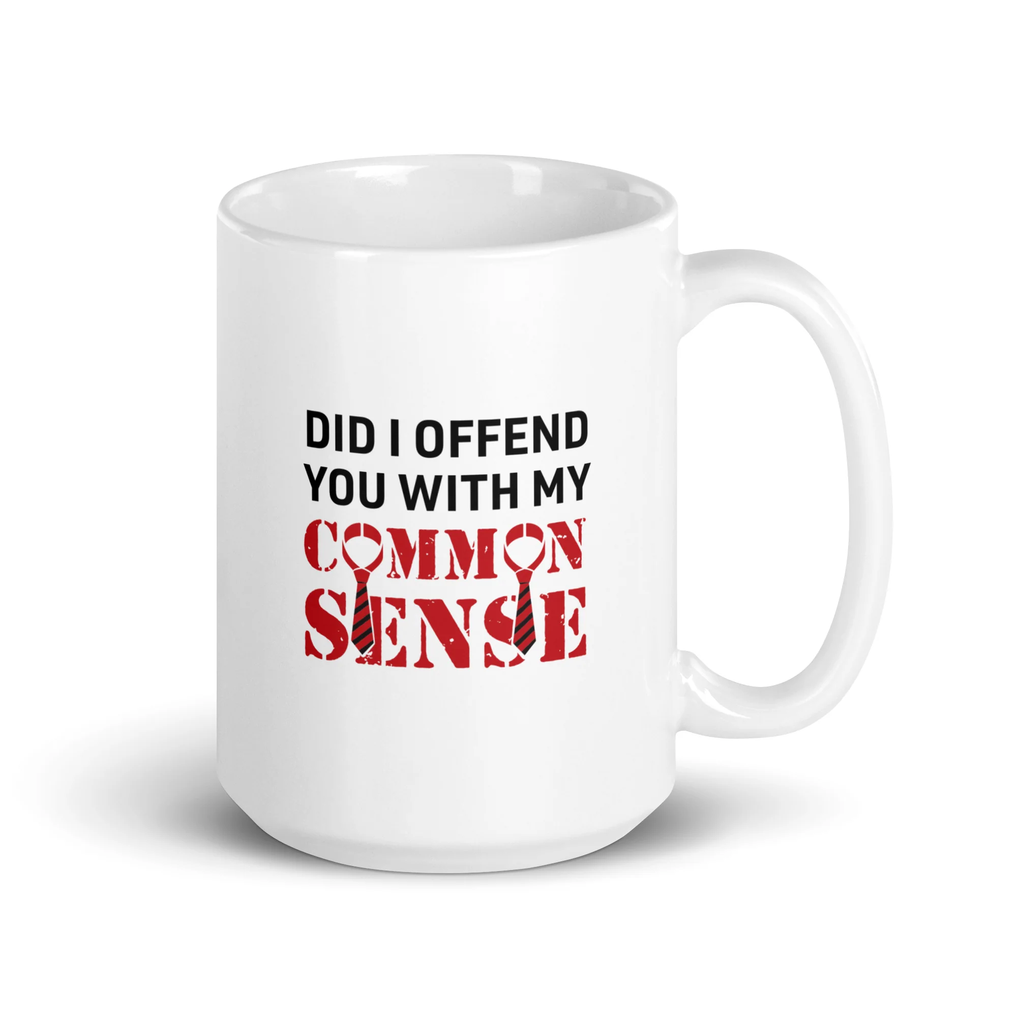 FOX News @ Night Common Sense Necktie Mug - Image 6