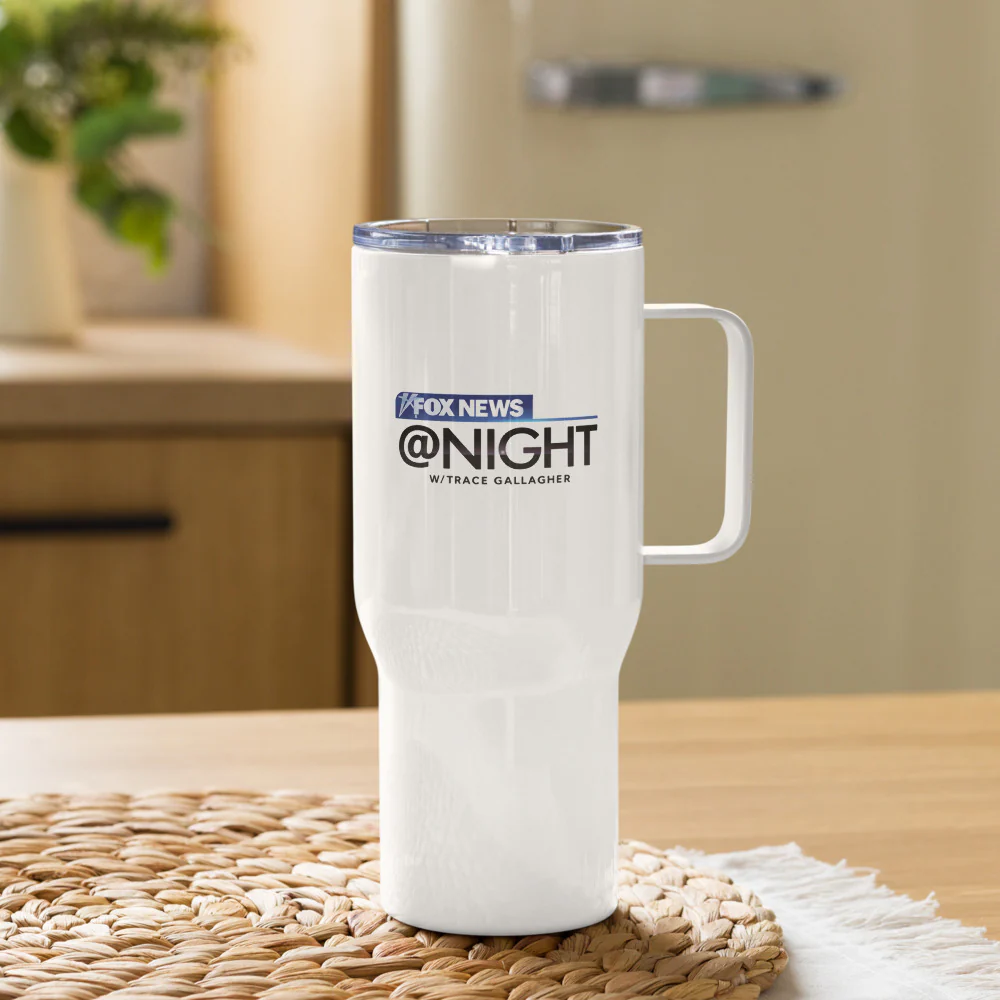 FOX News @ Night Common Sense Travel Mug - Image 4