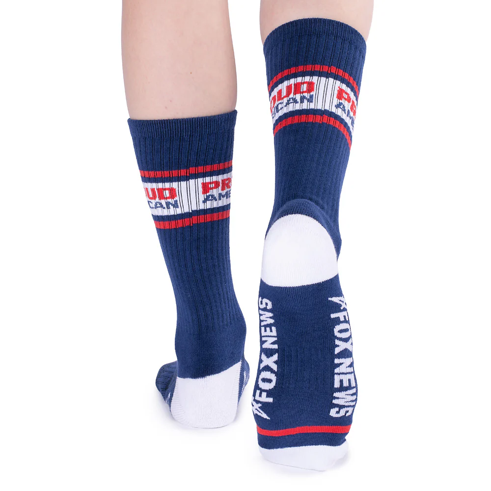 FOX News Proud American Athletic Socks