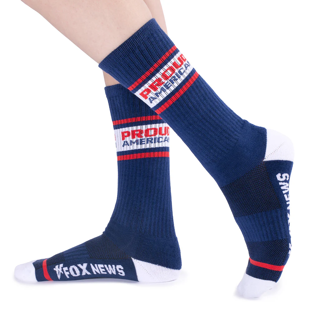 FOX News Proud American Athletic Socks - Image 3