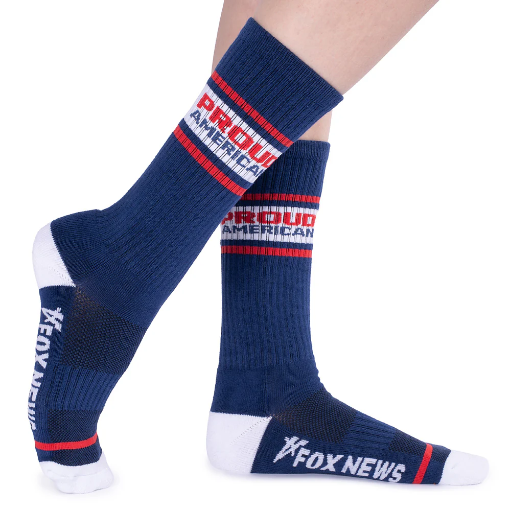 FOX News Proud American Athletic Socks - Image 4