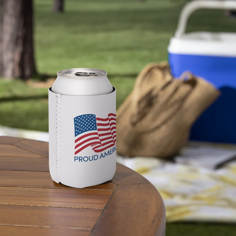 FOX News Proud American Can Cooler - Image 3