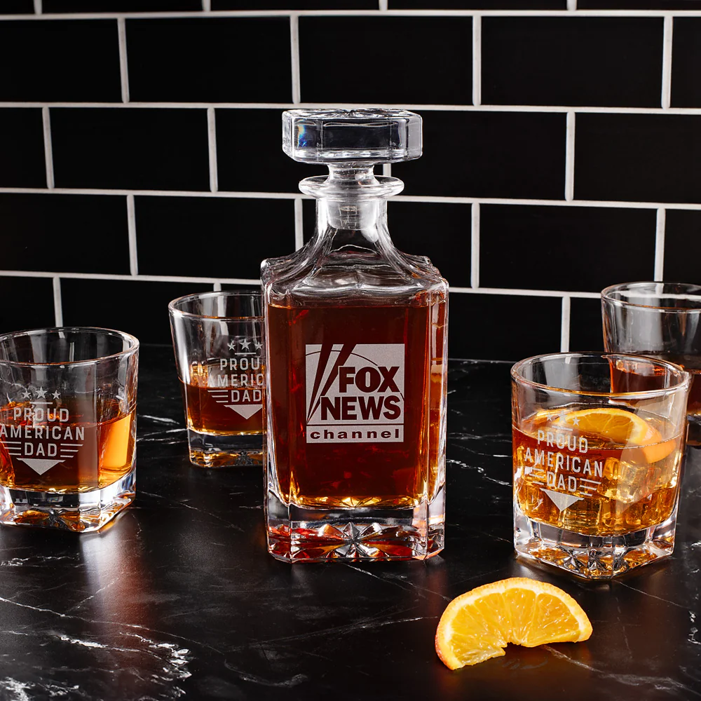FOX News Proud American Dad Decanter Set - Image 3
