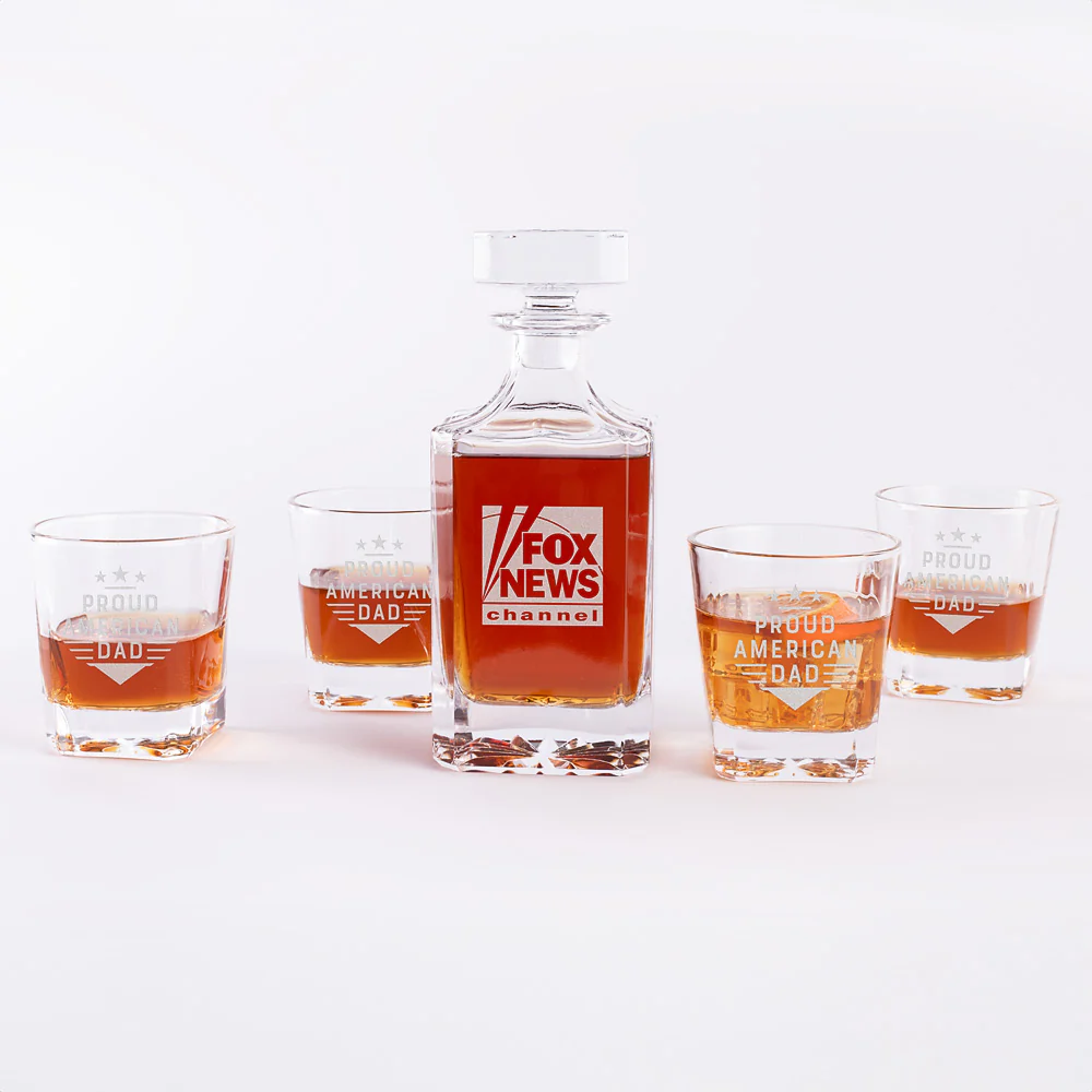 FOX News Proud American Dad Decanter Set - Image 4