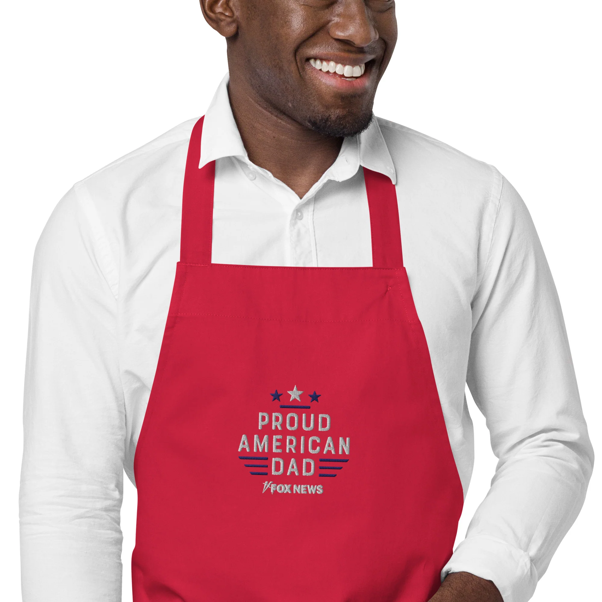 FOX News Proud American Dad Embroidered Apron - Image 10