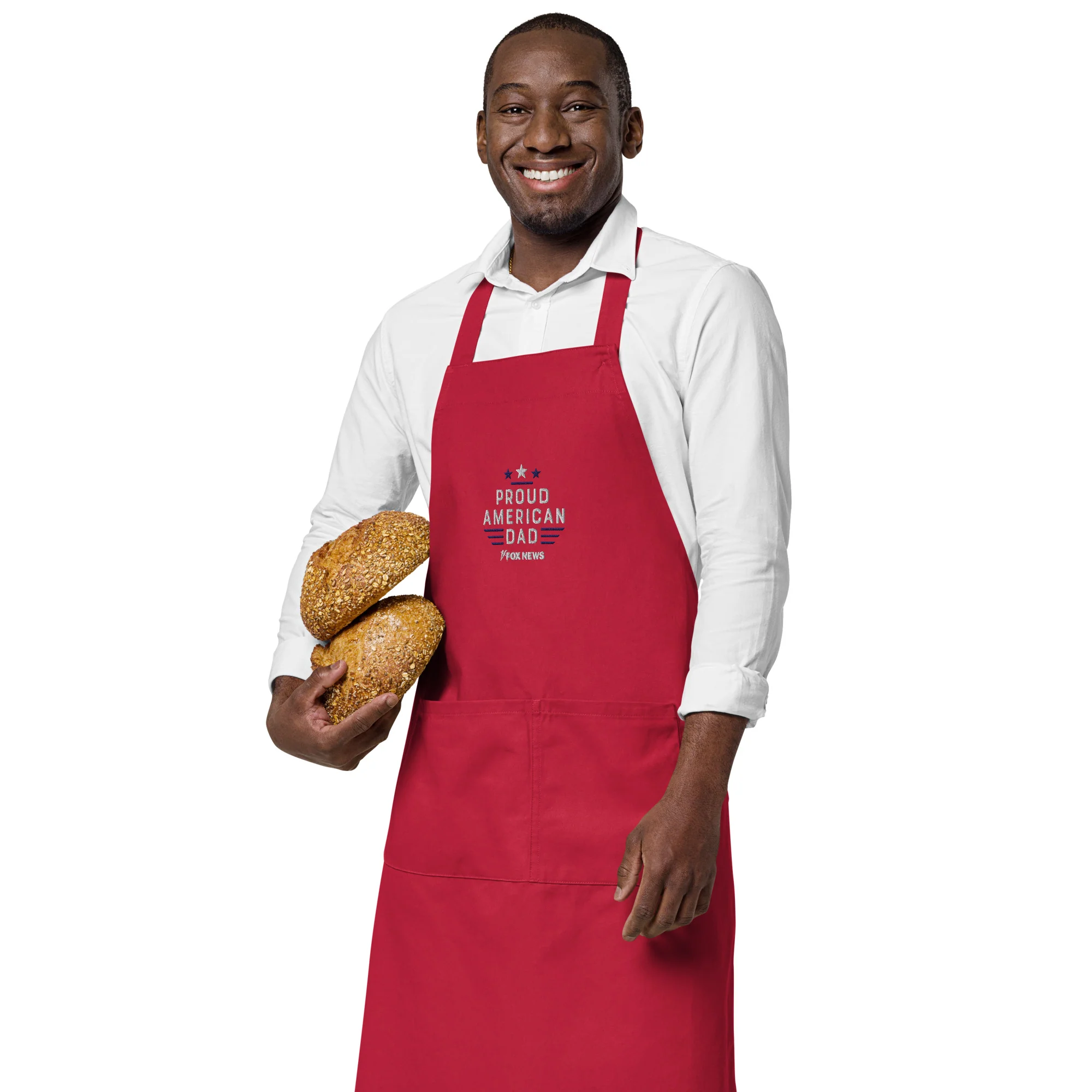 FOX News Proud American Dad Embroidered Apron - Image 11