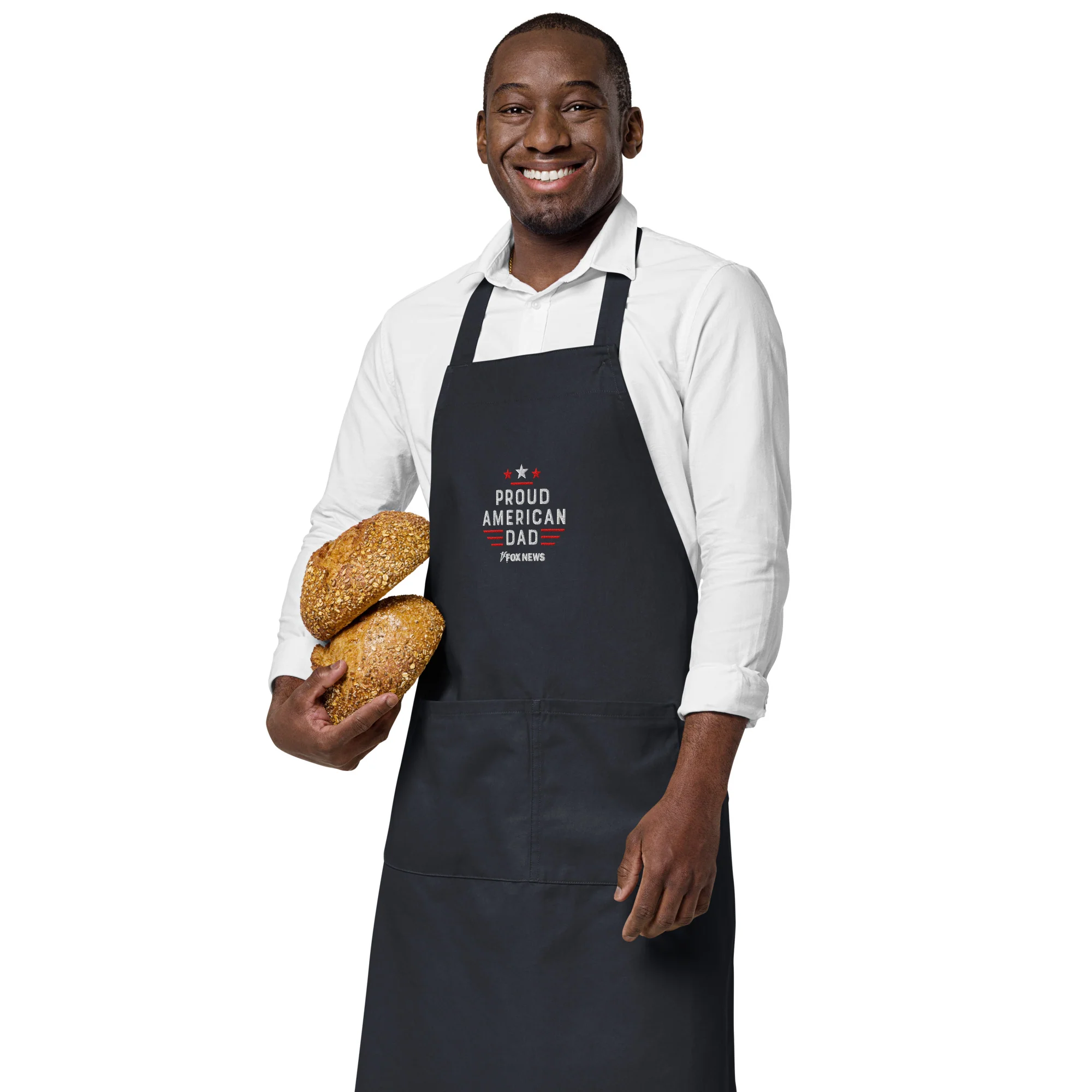 FOX News Proud American Dad Embroidered Apron - Image 5