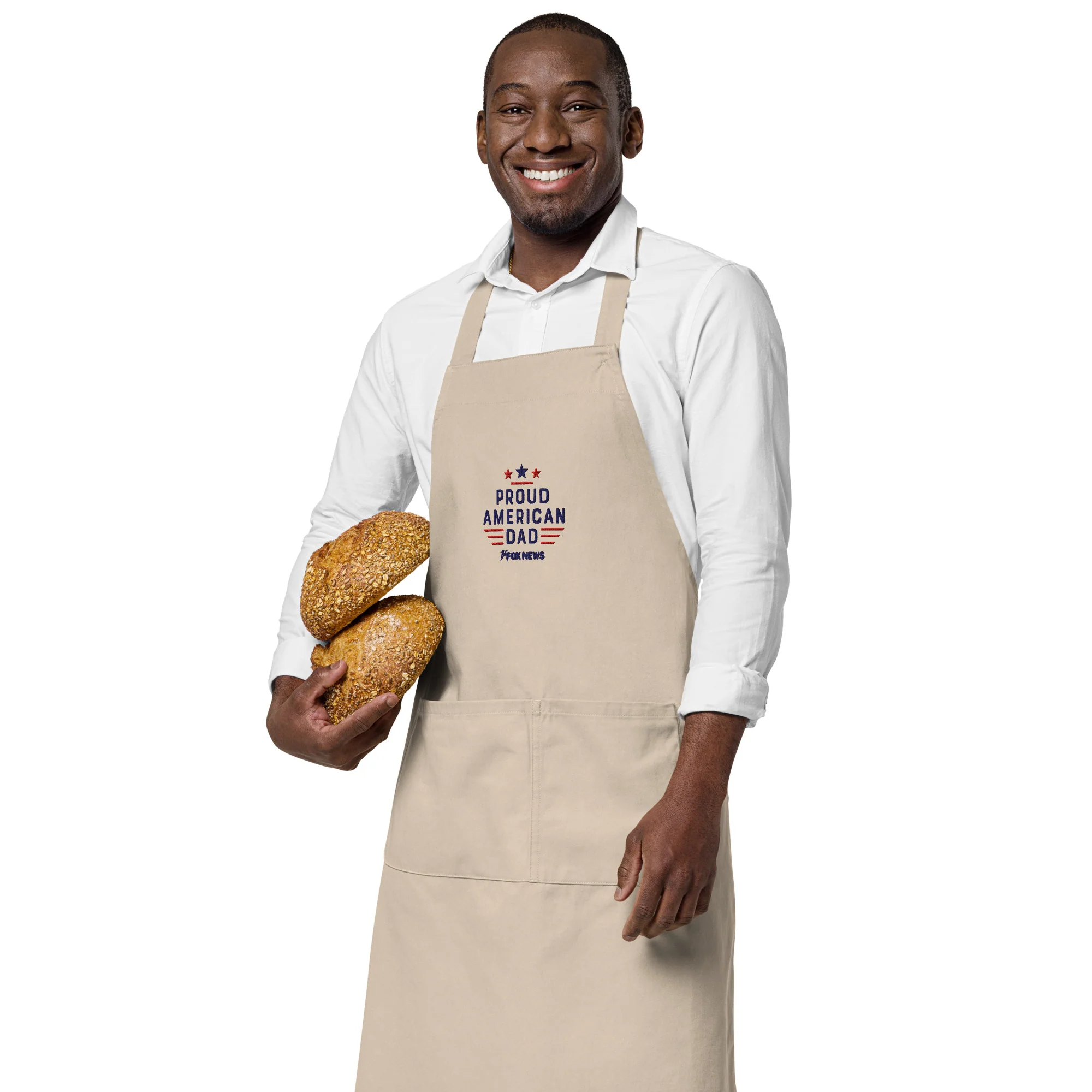FOX News Proud American Dad Embroidered Apron - Image 8
