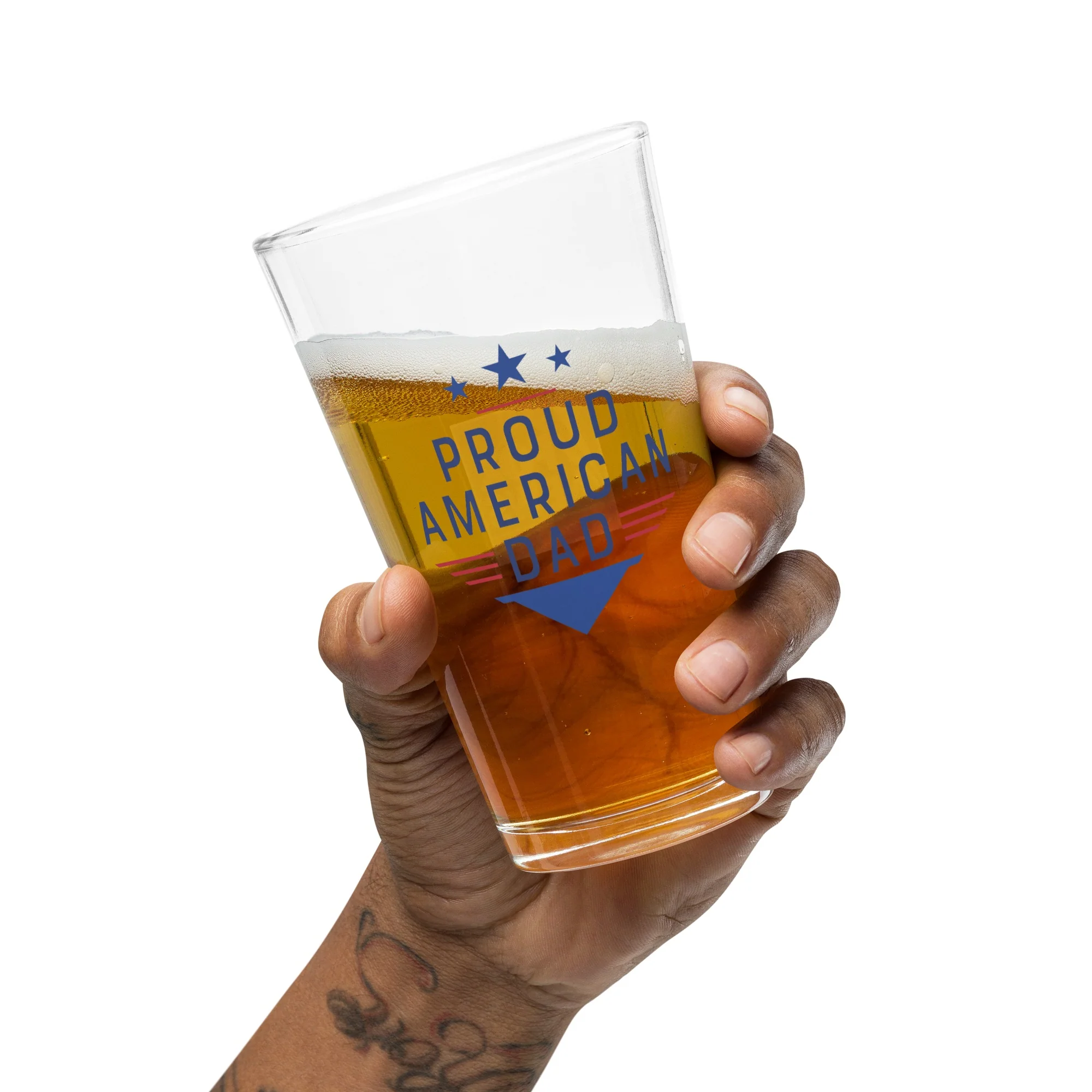 FOX News Proud American Dad Pint Glass - Image 3